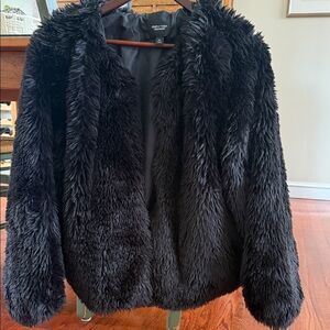 Simply Vera Vera Wang Black Teddy Jacket